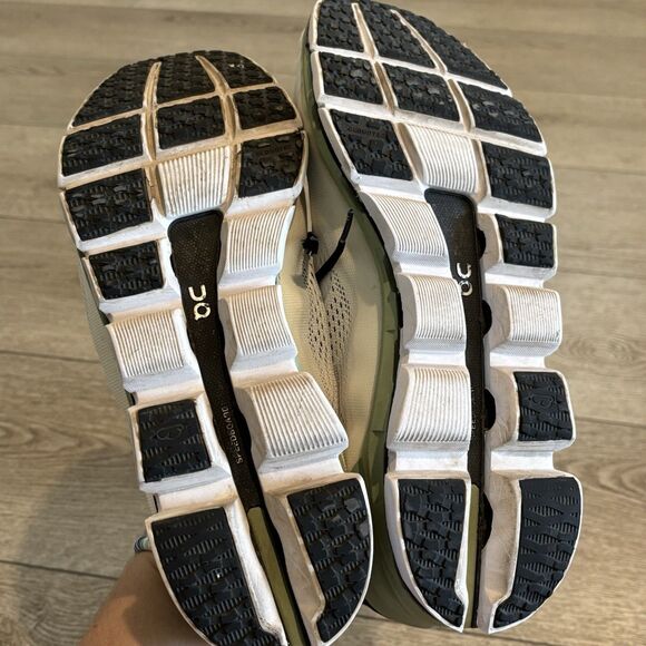 On cloud boom Shoes Mens 11.5 Sneakers White Green Running Outdoors Athletic - Picture 6 of 8